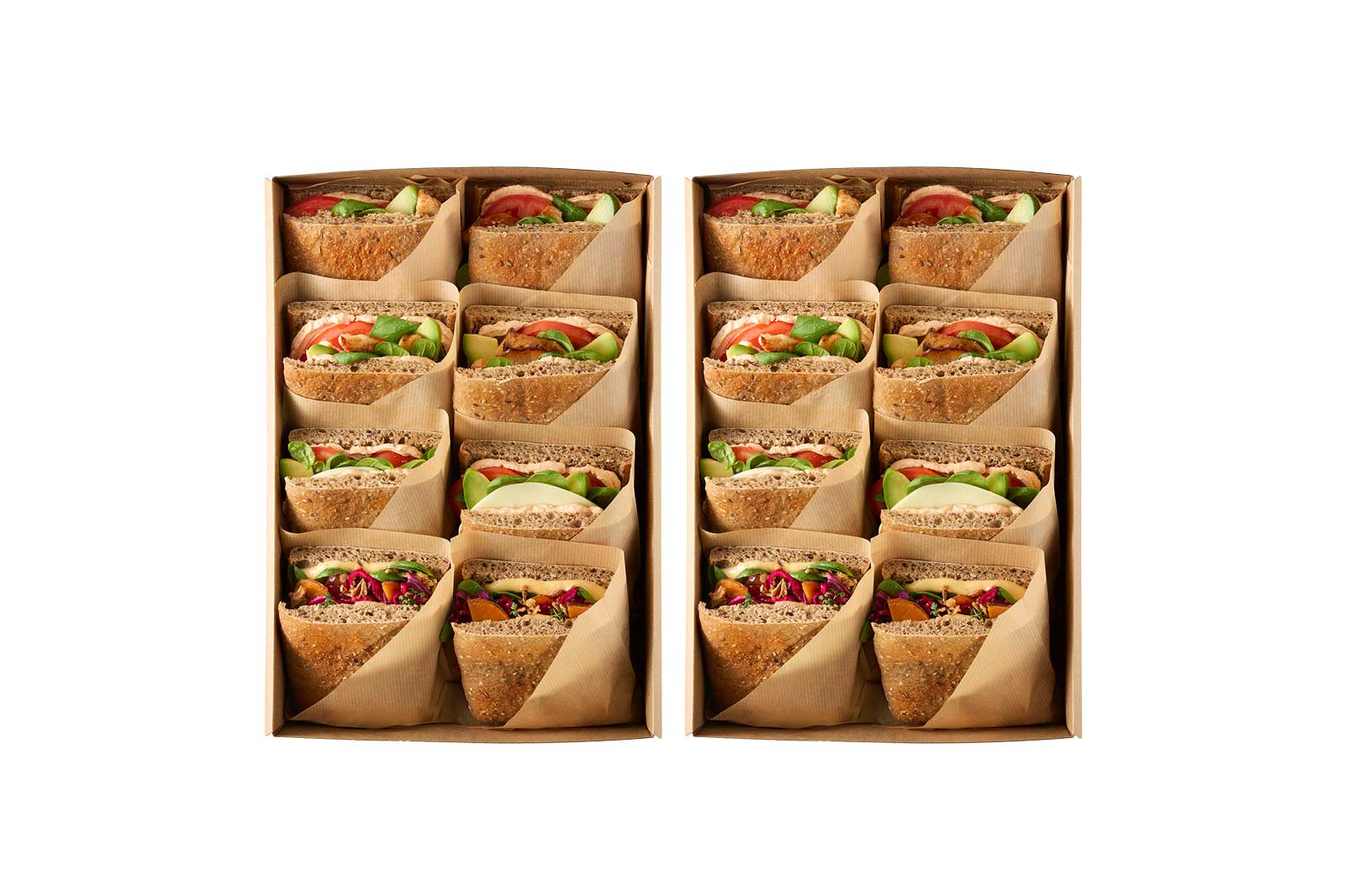 16 Sandwich Box (Mixed)