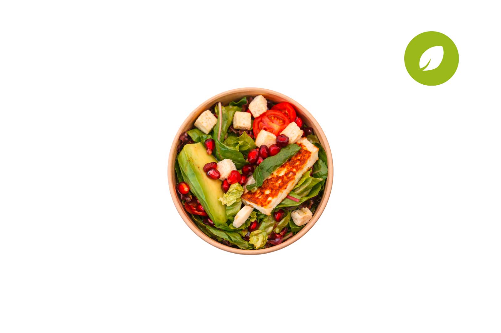 Avocado Halloumi Deli Salad