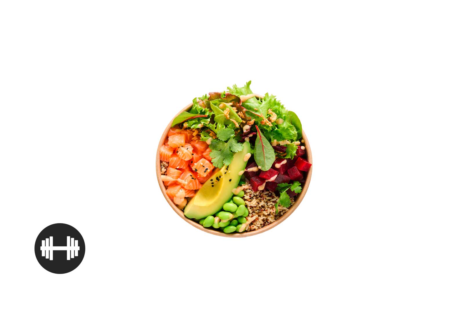 Salmon Avocado Deli Bowl