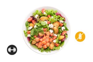 Salmon Spring Salad