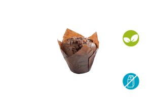 Vegan chocolate muffin