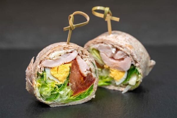 Caesar Wrap Fingerfood