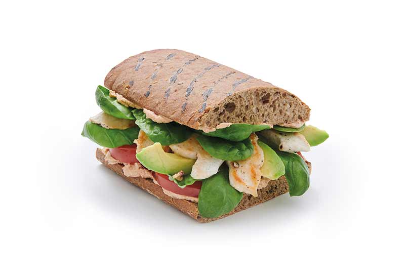 Chicken Avocado Sandwich 1 Avocado Chicken Sandwich