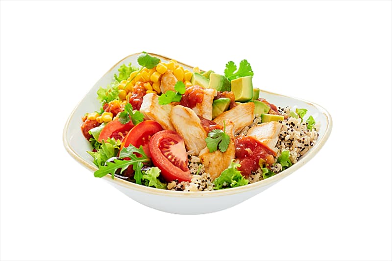 Sweet Potatoe Avocado Chicken Bowl 1 Avocado Chicken Bowl