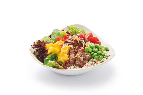 Crunchy Beef Bowl