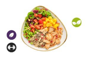 Crunchy Planted Chicken Bowl