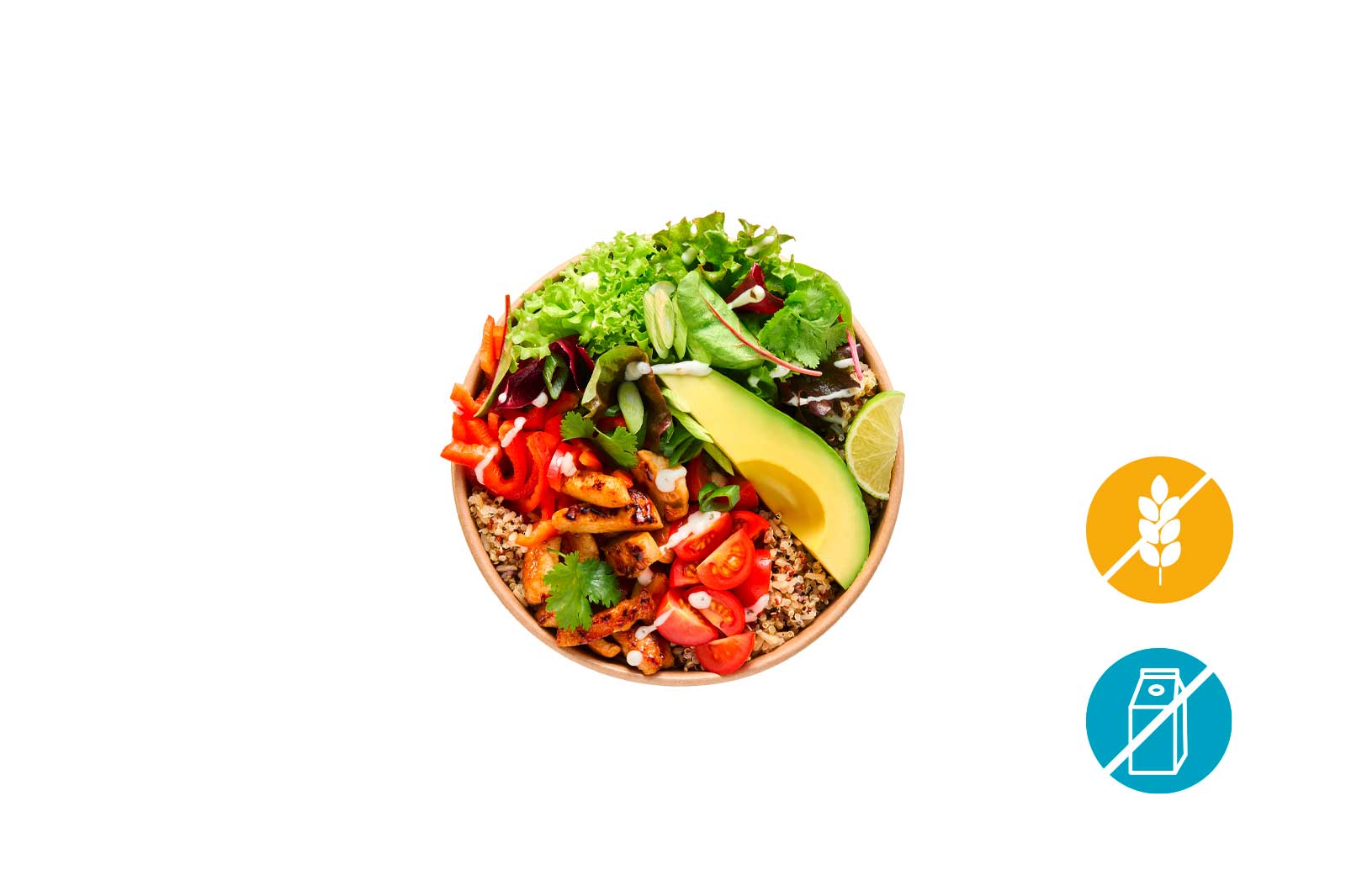 Avocado Chicken Deli Bowl 1 Avocado Chicken Deli Bowl