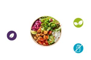 Planted Chicken Teriyaki Deli Bowl