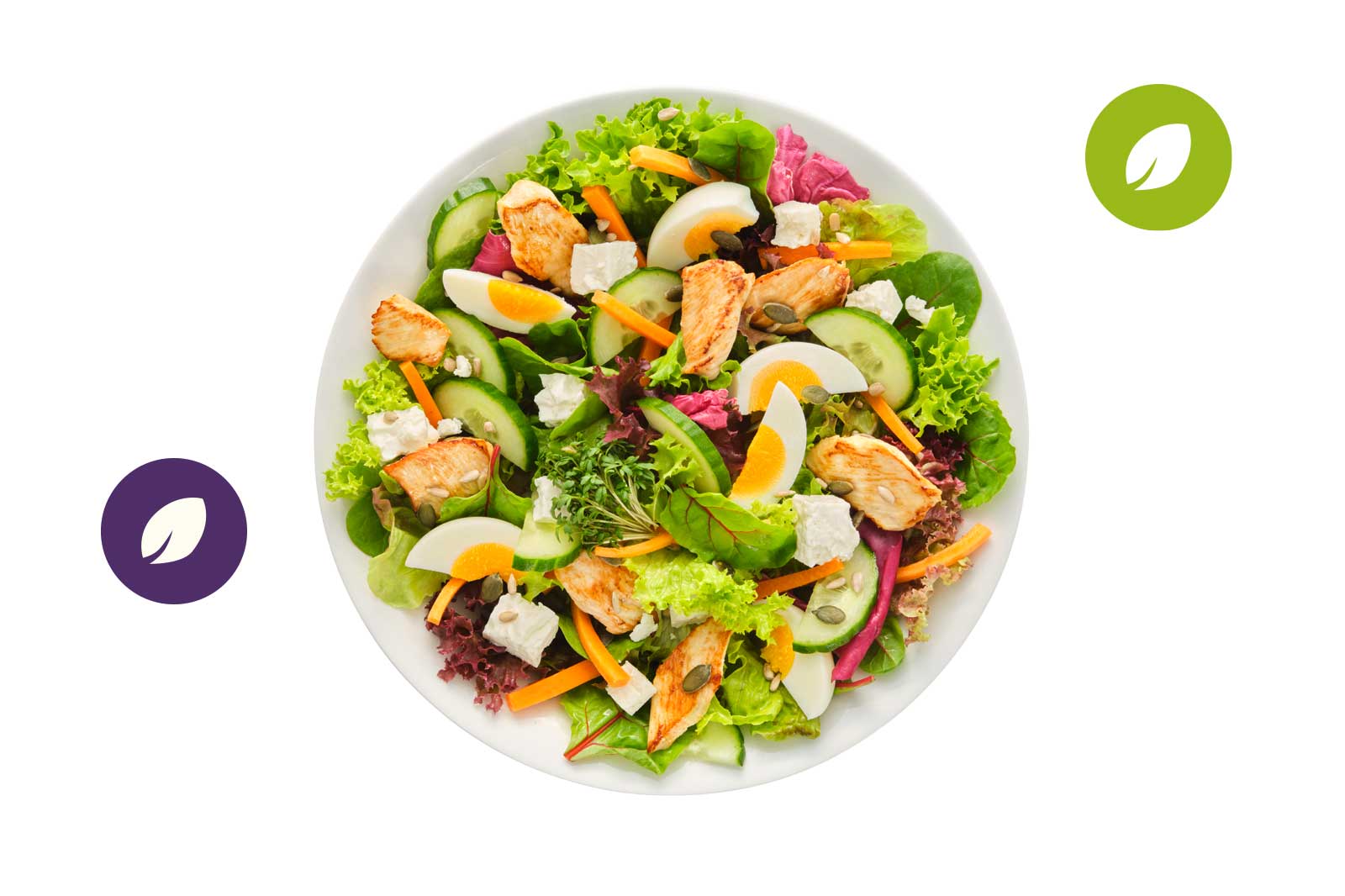 Planted Chicken Vitality Salad