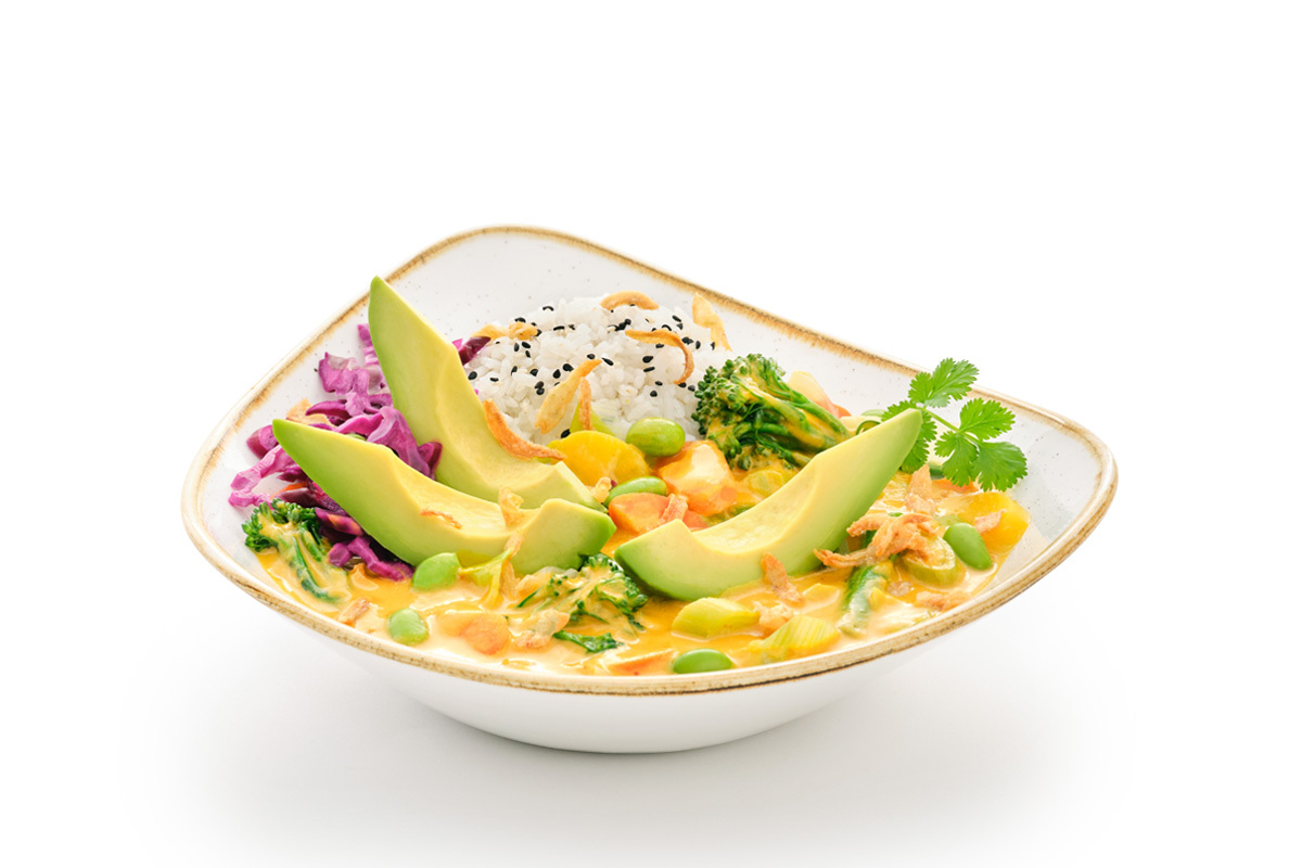 Yellow Avocado Curry