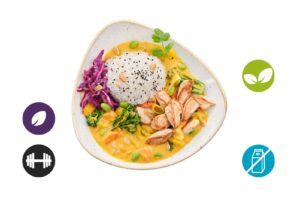 Mango Planted Chicken Curry