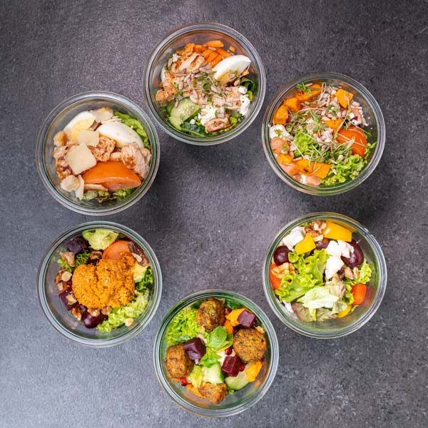 Deli Salads Auswahl